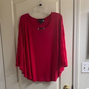 Antthony Women's Vibrant Red Blouse